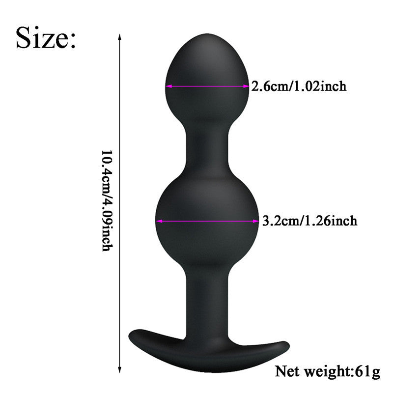 Silicone Steel Ball Women's Toy Three-piece Set